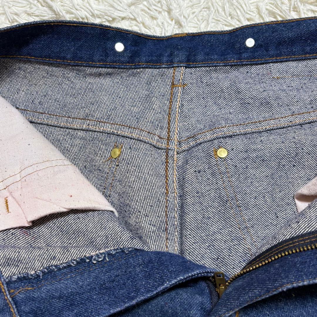 希少 80s BEN DAVIS ワークパンツ インディゴ USA製 W32