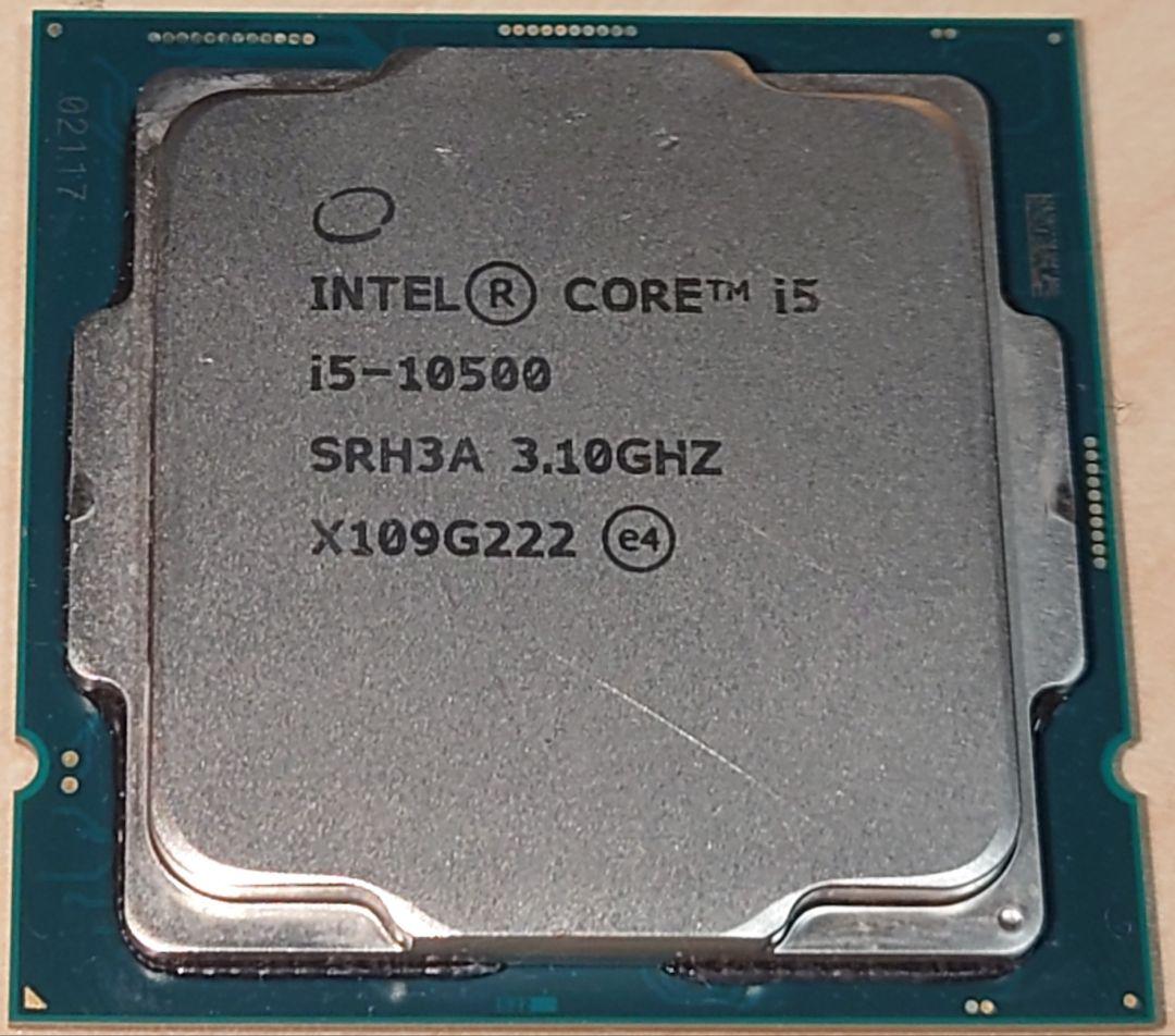Intel Core i5-10500 CPU　ジャンク扱