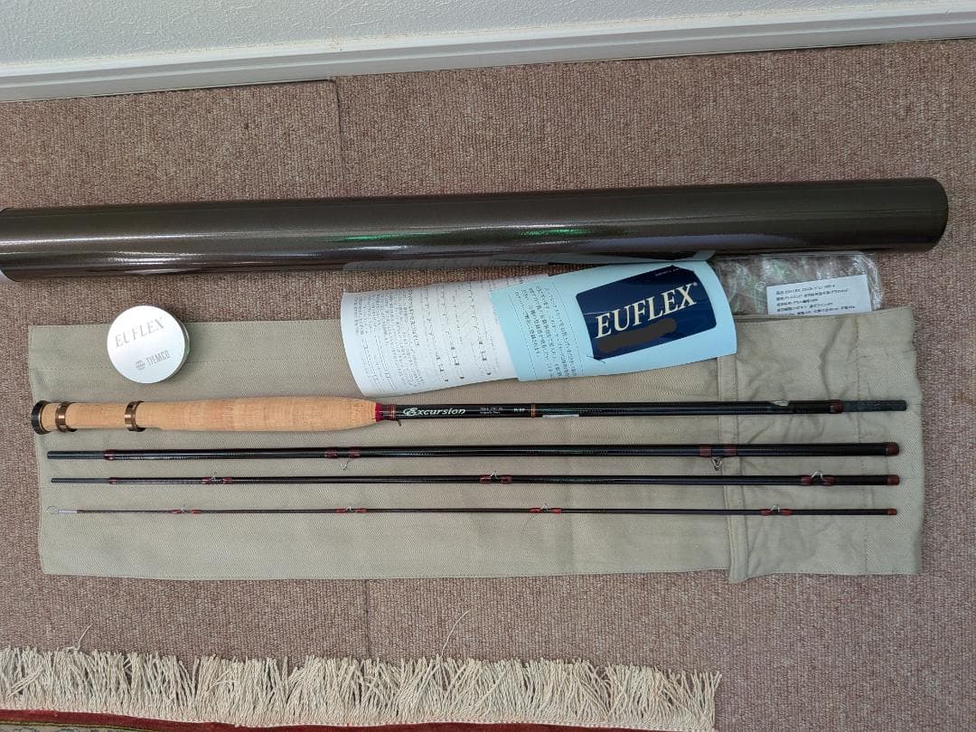 【新品未使用】ティムコEUFLEX Excursion 795/4グラスロッド