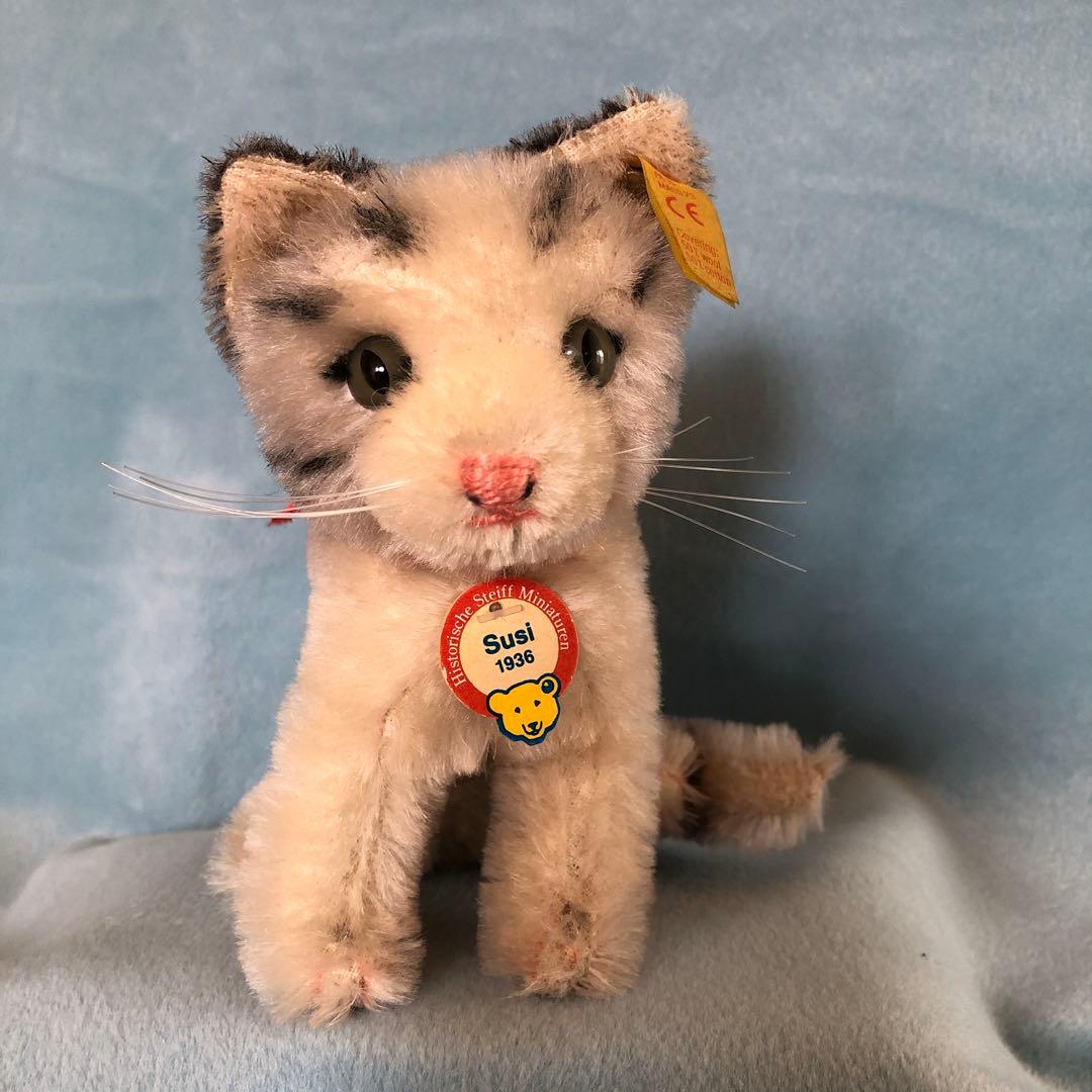 シュタイフ susi ネコ スージー ぬいぐるみ
