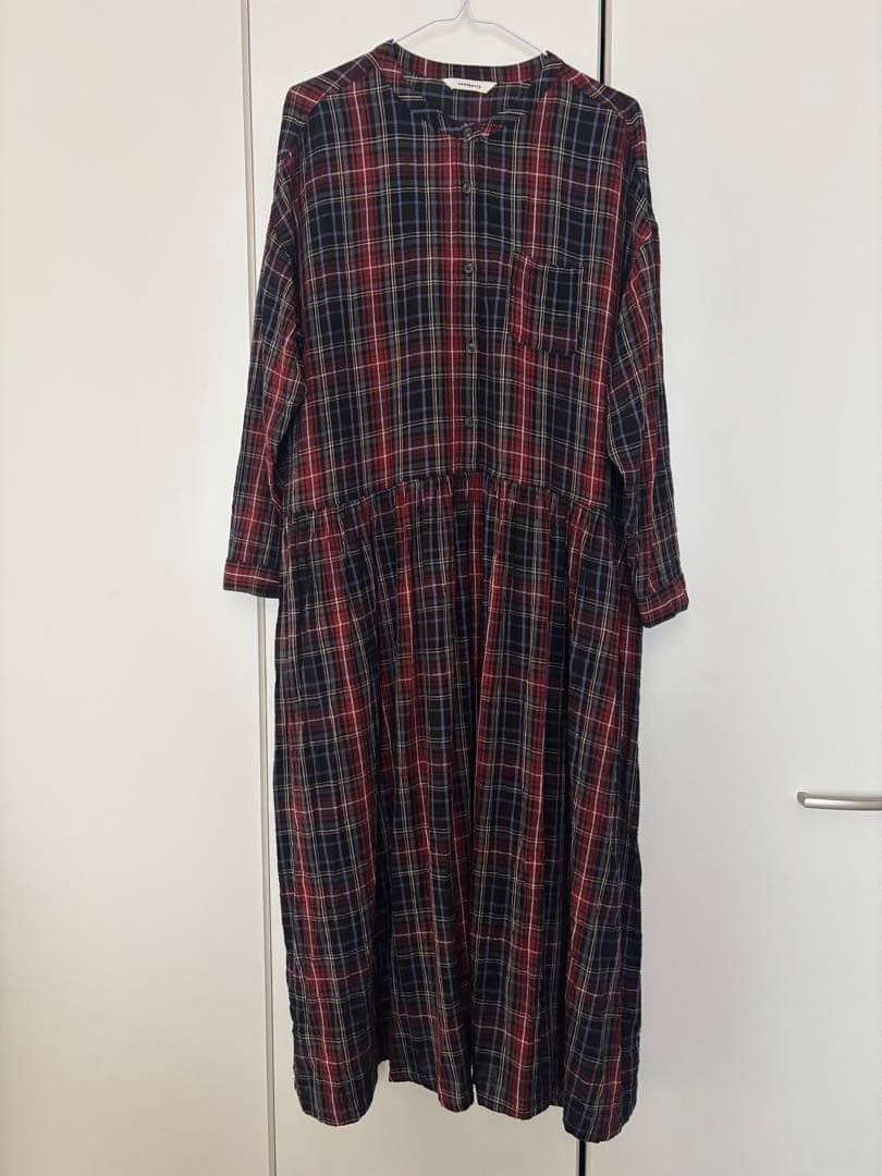 soulberryワンピース 着るだけで映えるタータンチェックのワンピース M