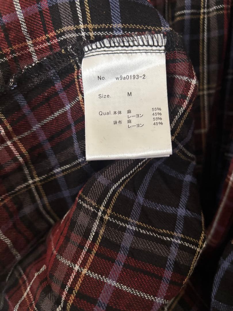 soulberryワンピース 着るだけで映えるタータンチェックのワンピース M