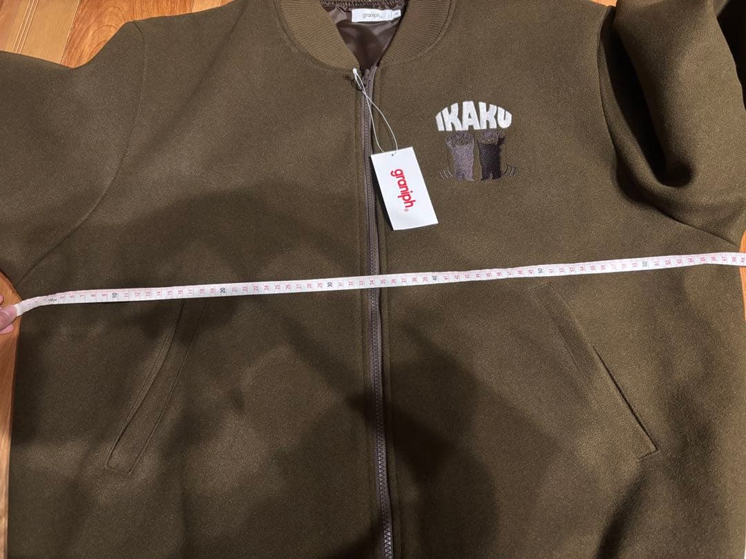 イカク　IKAKU 限定品　グラニフ　スタジャン　アウター　新品　レッサーパンダ