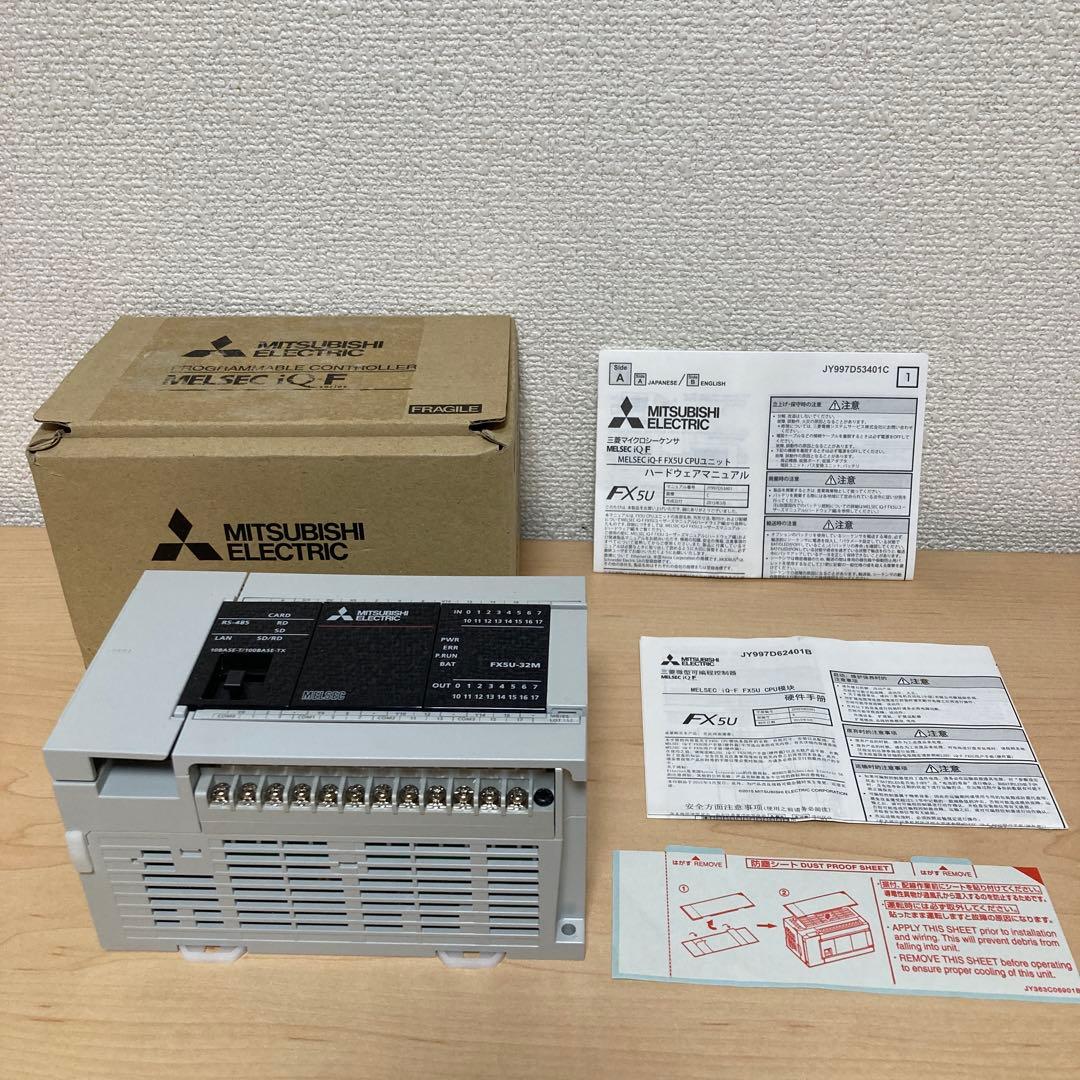 三菱電機 マイクロシーケンサ MELSEC FX5U-32MR/ES ユニット