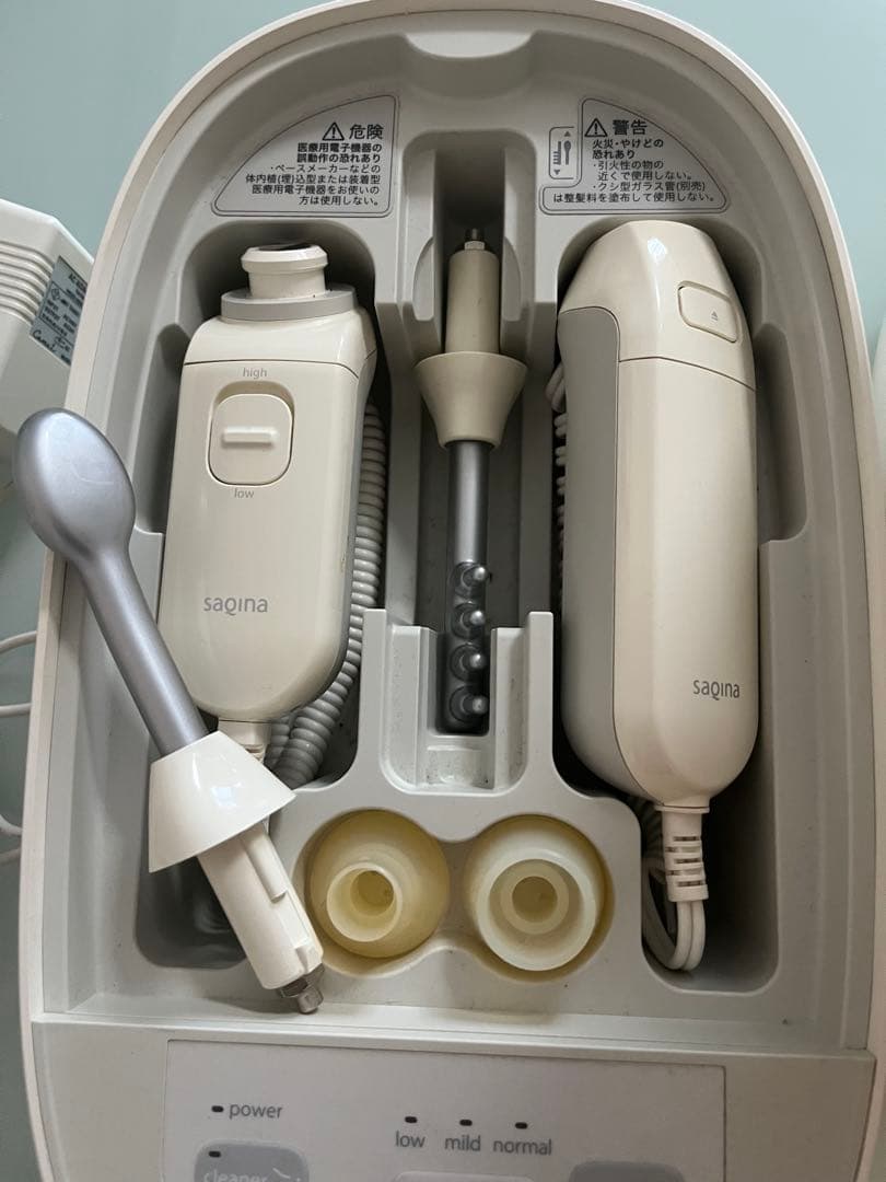 最終値下げ サキナ美顔器 2つのハンドピース付き