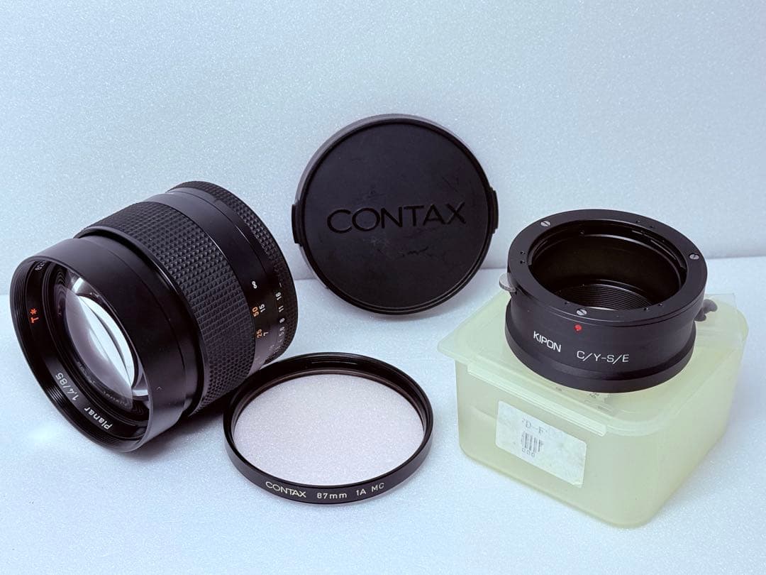 Carl Zeiss Planar T* F1.4 85mm アダプタ付 作例有