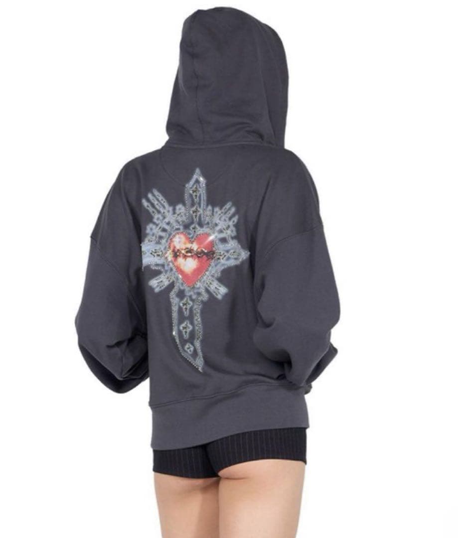 トップス SCULPTOR Beaded Saint Hoodie