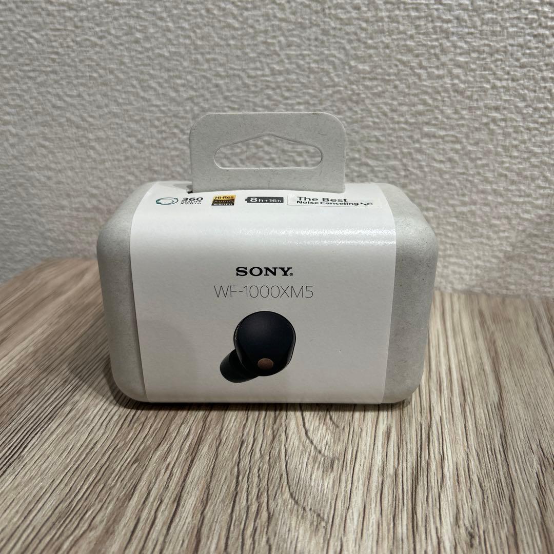 新品・未開封　SONY WF-1000XM5/BC ブラック【値下げしました】