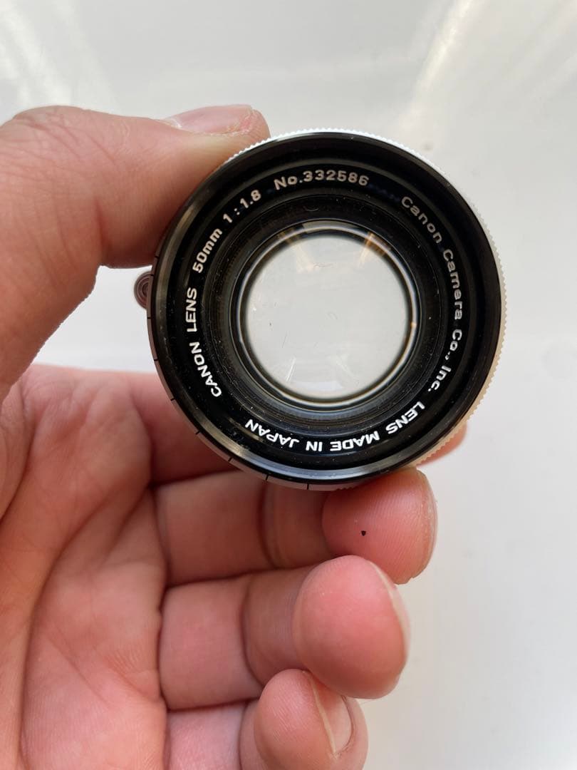 Canon 50mm f/1.8 LTM レンズ 日本製 L39