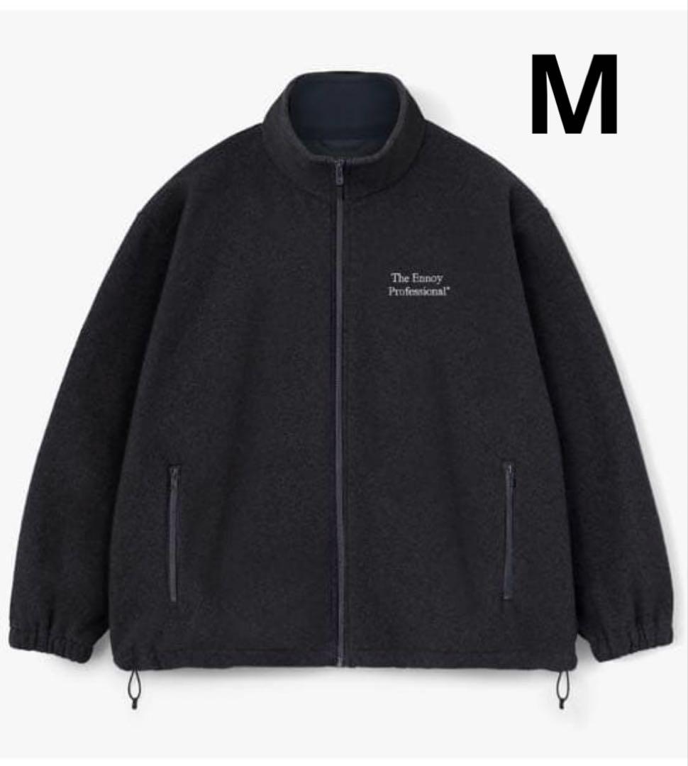 トップス Ennoy PROFESSIONAL FLEECE JACKET BLACK M