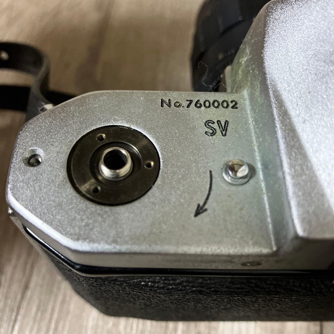 3F 【希少】Pentax SV & Super-Takumar セット売り