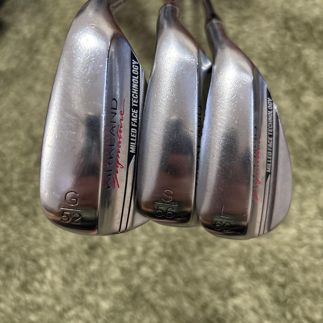 【値下げ交渉可】Kirklandカークランドゴルフクラブ　ウェッジ3本セット