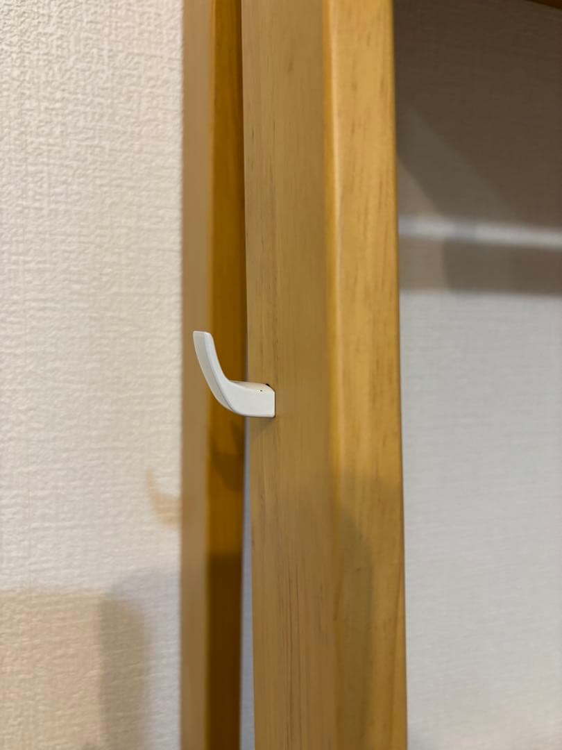 【エリー】ニトリ　ハンガーラック　ワードローブ　二段収納