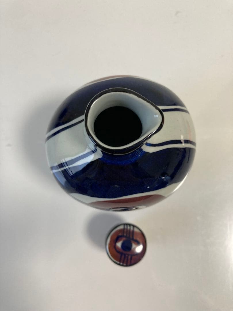 美品　ロイヤルコペンハーゲン テネラ ボトル　花瓶