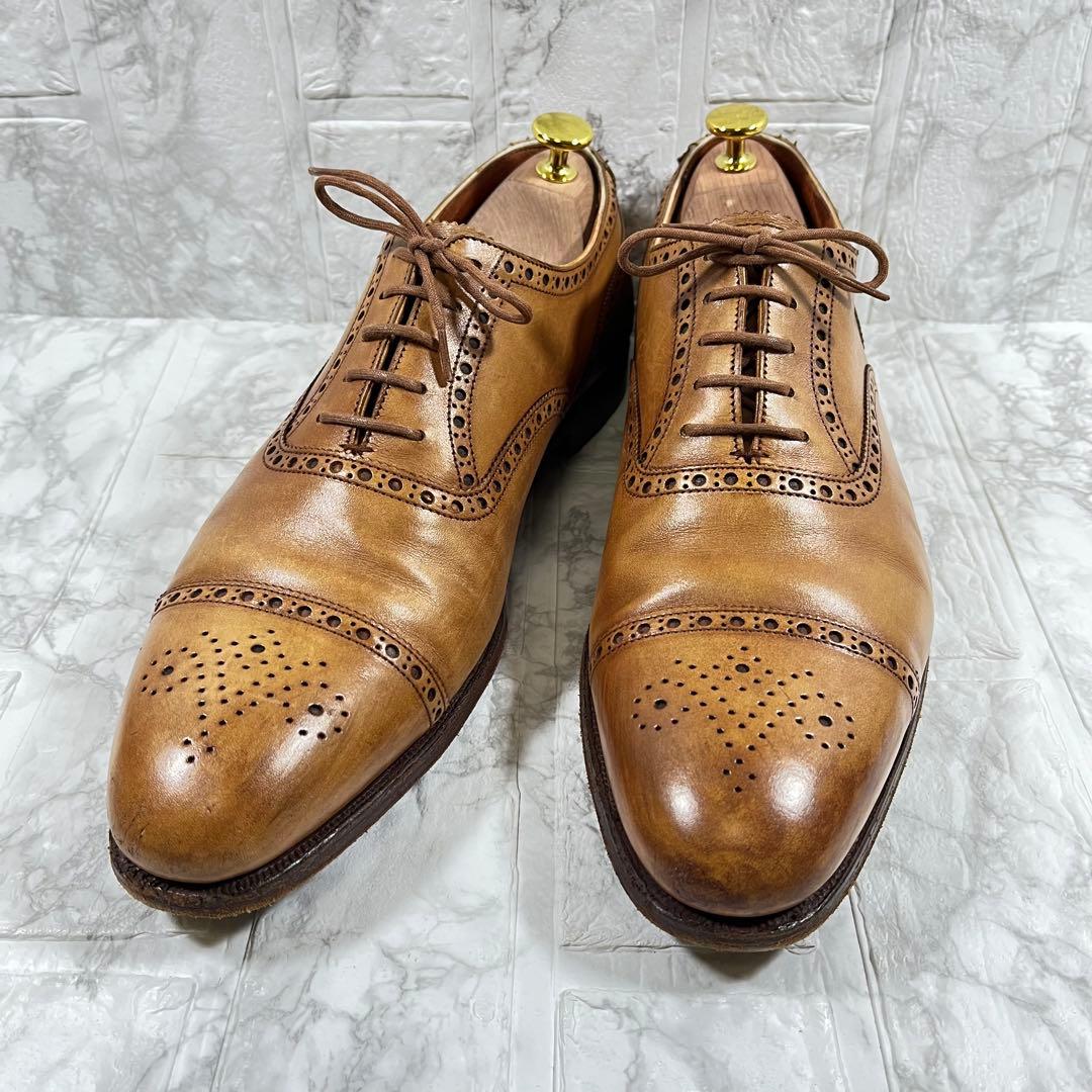 【美品】CROCKETT＆JONES BARRINGTON2 セミブローグ　27