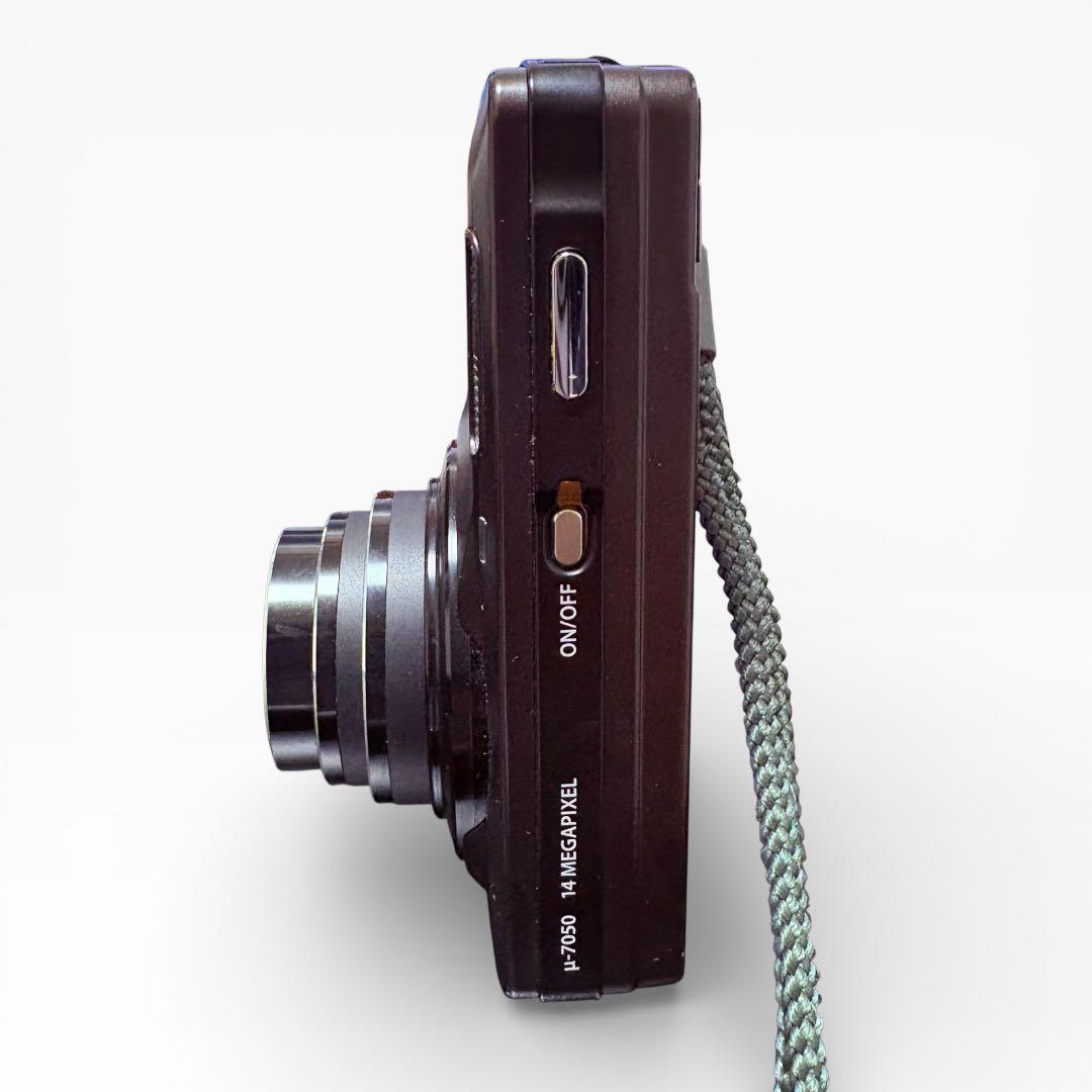 【極美品/動作OK】OLYMPUS μ-7050 ブラック オリンパス