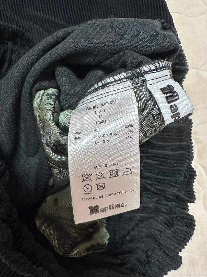 Naptime コーデュロイパンツ　Mサイズ