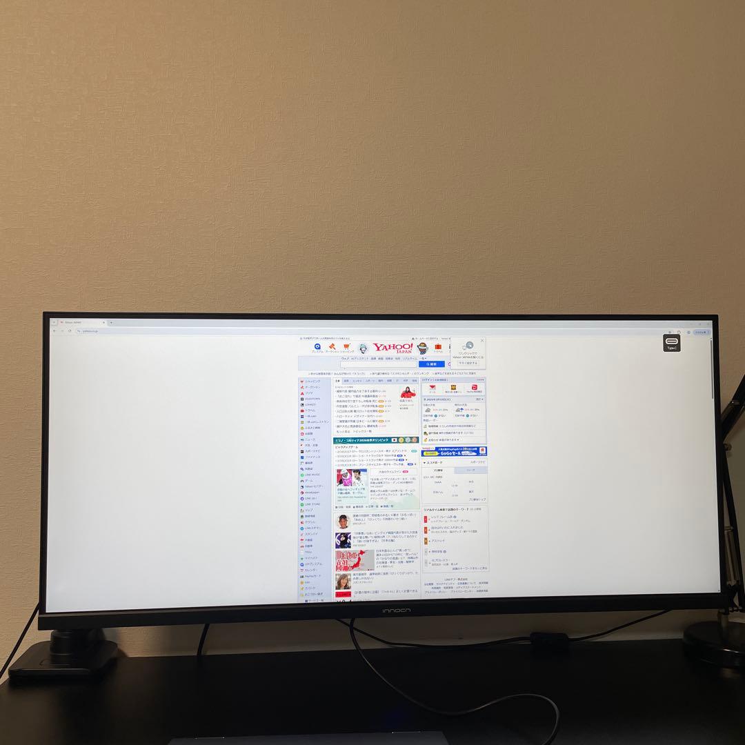 INNOCN 40インチワイドモニター WR40 PRO ＋モニターアーム