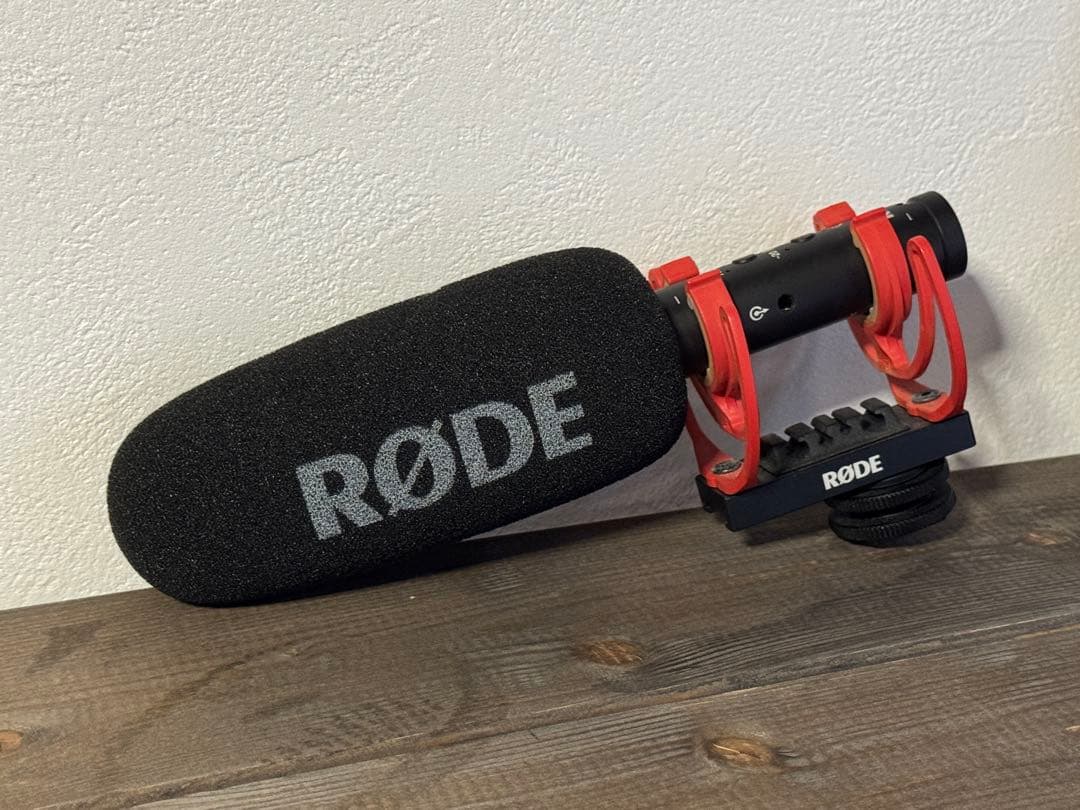RODE VideoMic NTG （本体＋ウィンドシールド＋マイクスタンド付）
