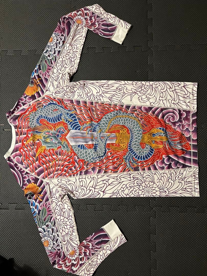 S-134様　山本 KID 狂蜂 ラッシュガード KRAZY BEE Mサイズ