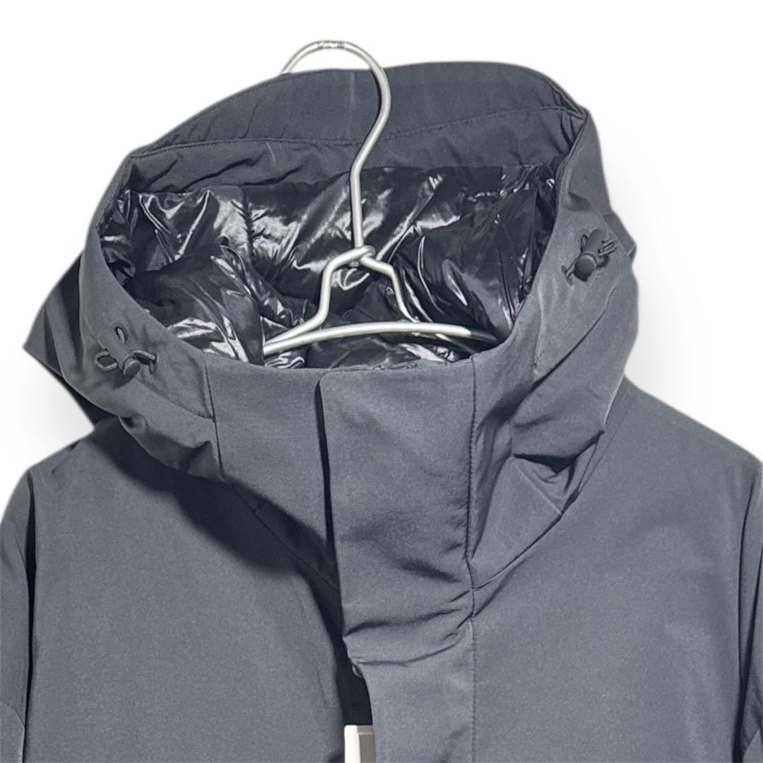 +J ハイブリッドダウン オーバーサイズパーカ XLダークグレー新品未使用完売品
