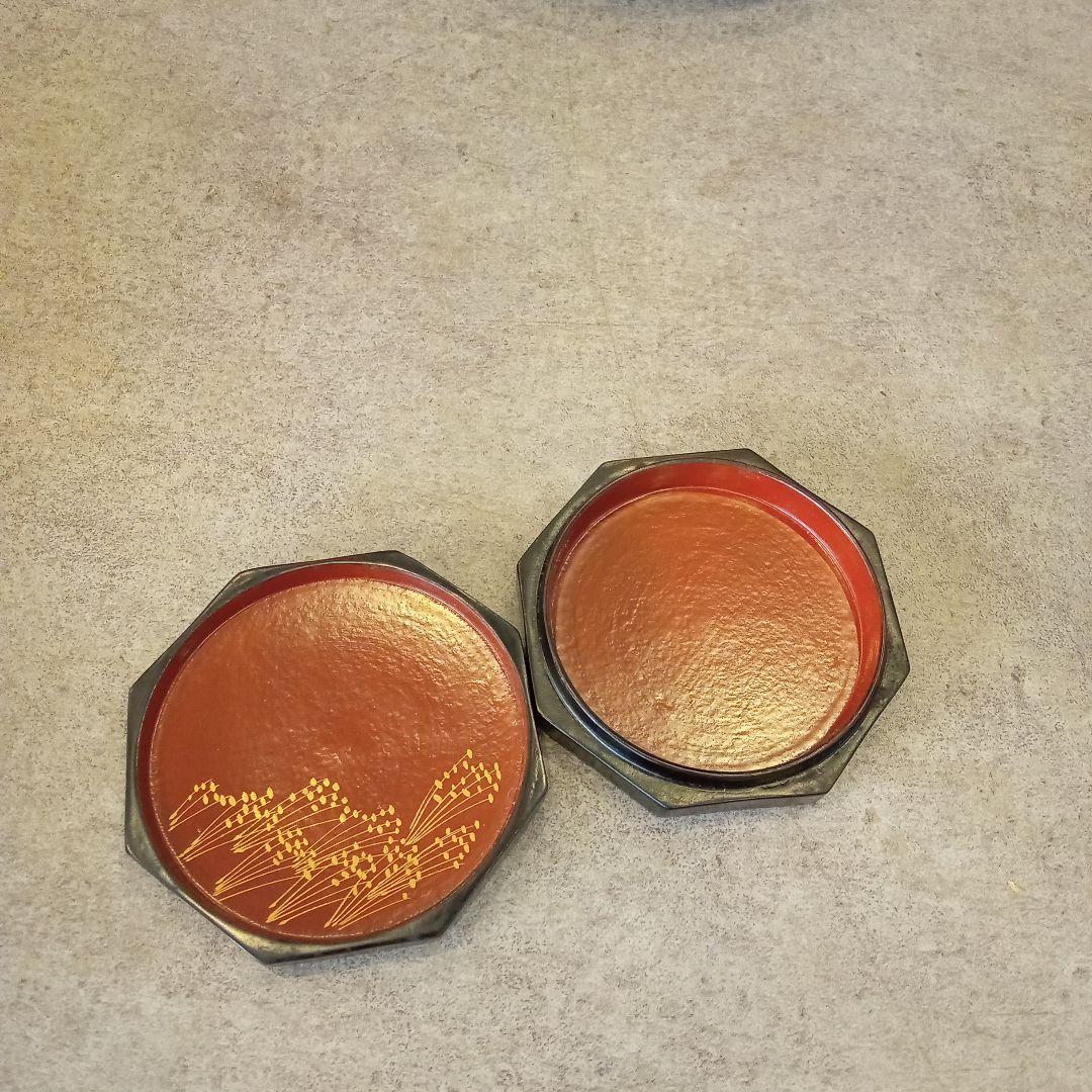 道場宗廣 鳴子 八角 香合 9月 10月 秋