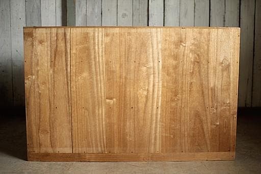 古い木製の引き出し5杯　チェスト　桐箪笥　昭和レトロ　タンス　古家具　古民家