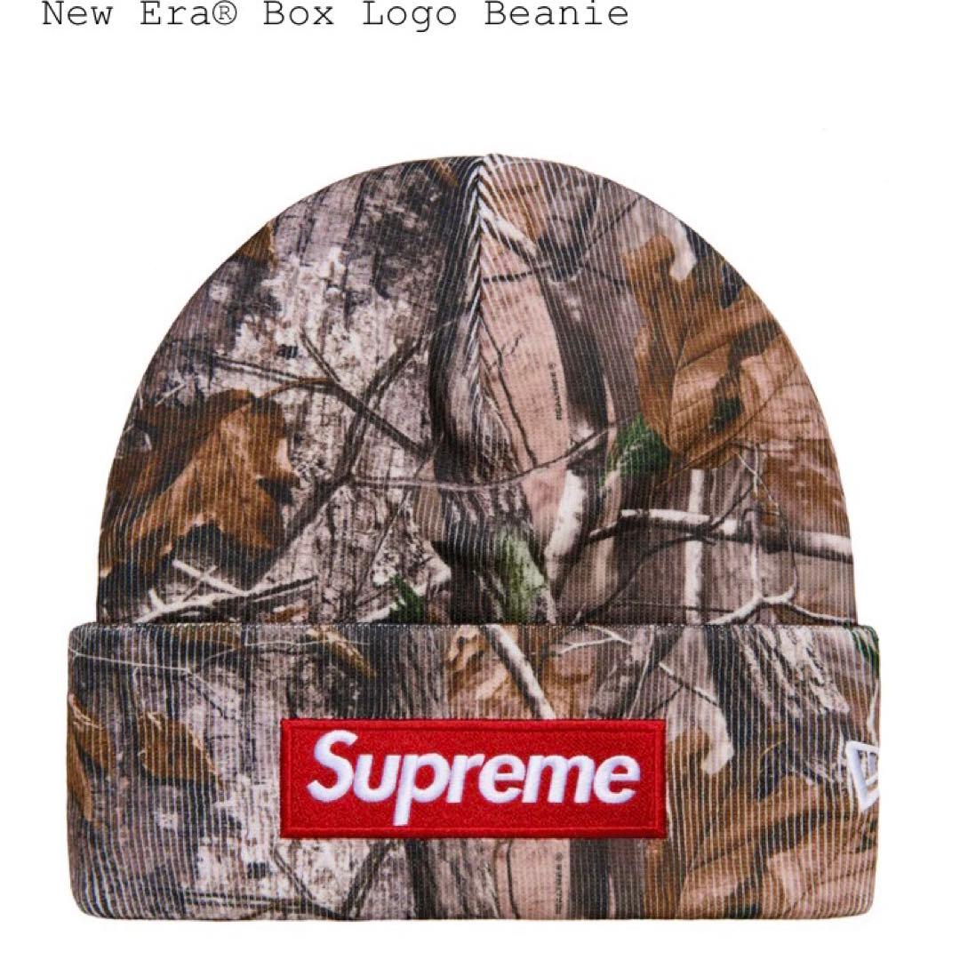 Supreme シュプリーム ニューエラ ボックスロゴ ビーニー リアルツリー