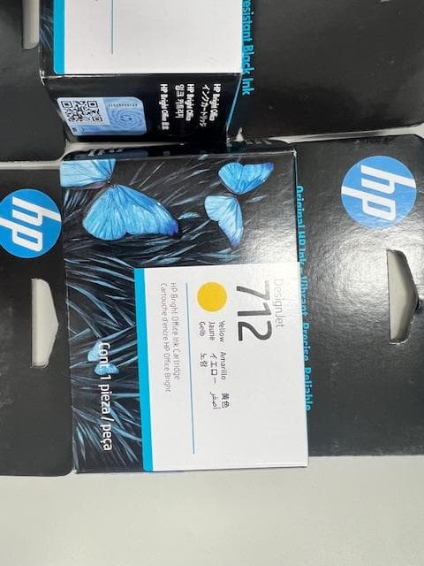 新品未使用　日本HP HP712 インクカートリッジ