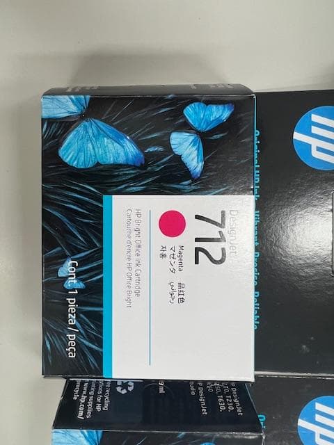 新品未使用　日本HP HP712 インクカートリッジ