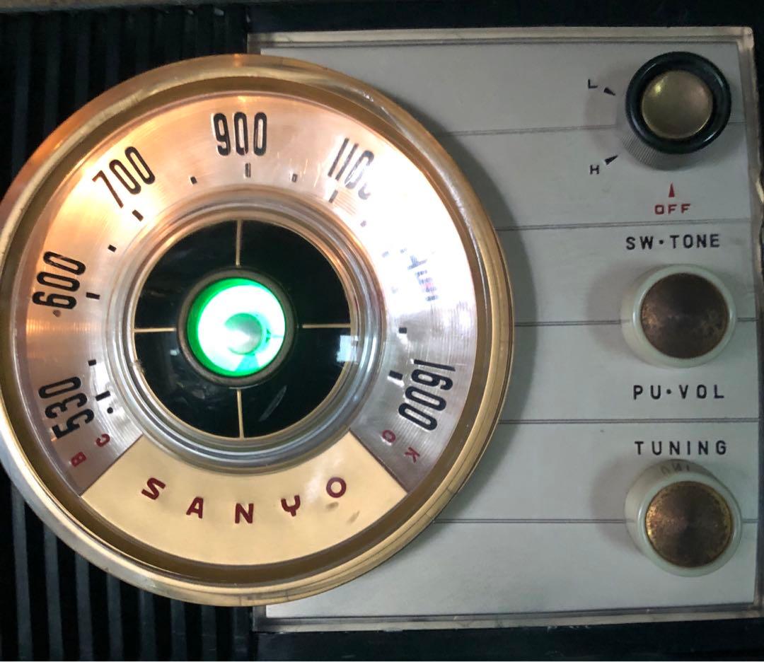 静*男様 SANYO 真空ラジオ アンティーク