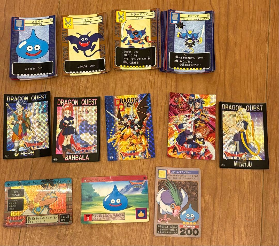 DQ6 ドラゴンクエストパキパキカード12枚 1つ箱付 未使用セット おまけ多数