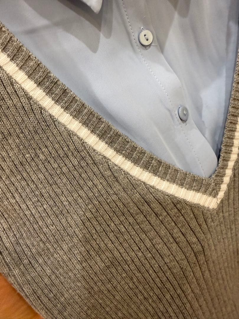 LIP SERVICE リップサービス シャツドッキングプリーツワンピース