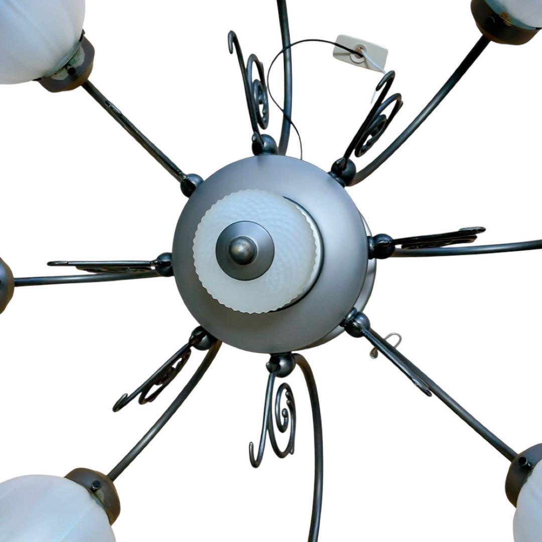 【リモコン・LED電球付】キシマ GEM-6700C 直付タイプ シャンデリア