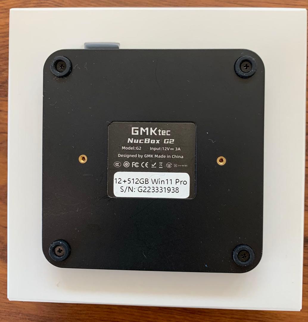 GMKtec ミニPC DDR5 USB 3.0 HDMI