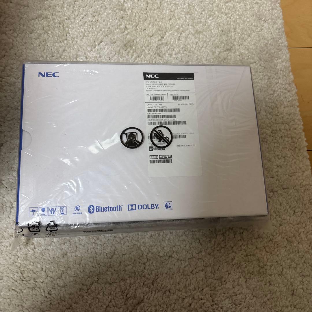 【未開封】新品 NEC LAVIE Tab T10d 本体