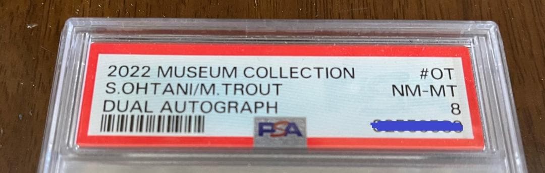 【copain】大谷翔平,トラウトDUAL AUTOGRAPHS CARD