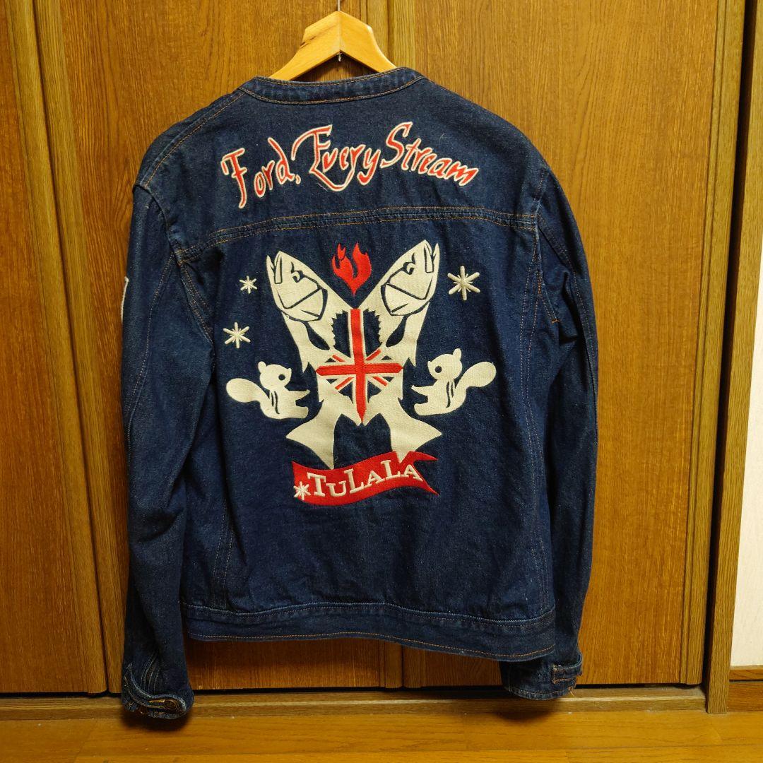 激レア TULALA 刺繍 デニムジャケット Gジャン ツララ アウター