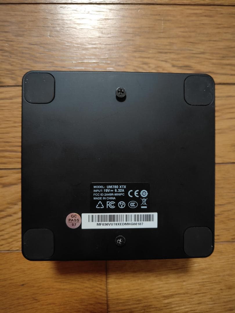 ミニPC Minisforum UM780 XTX