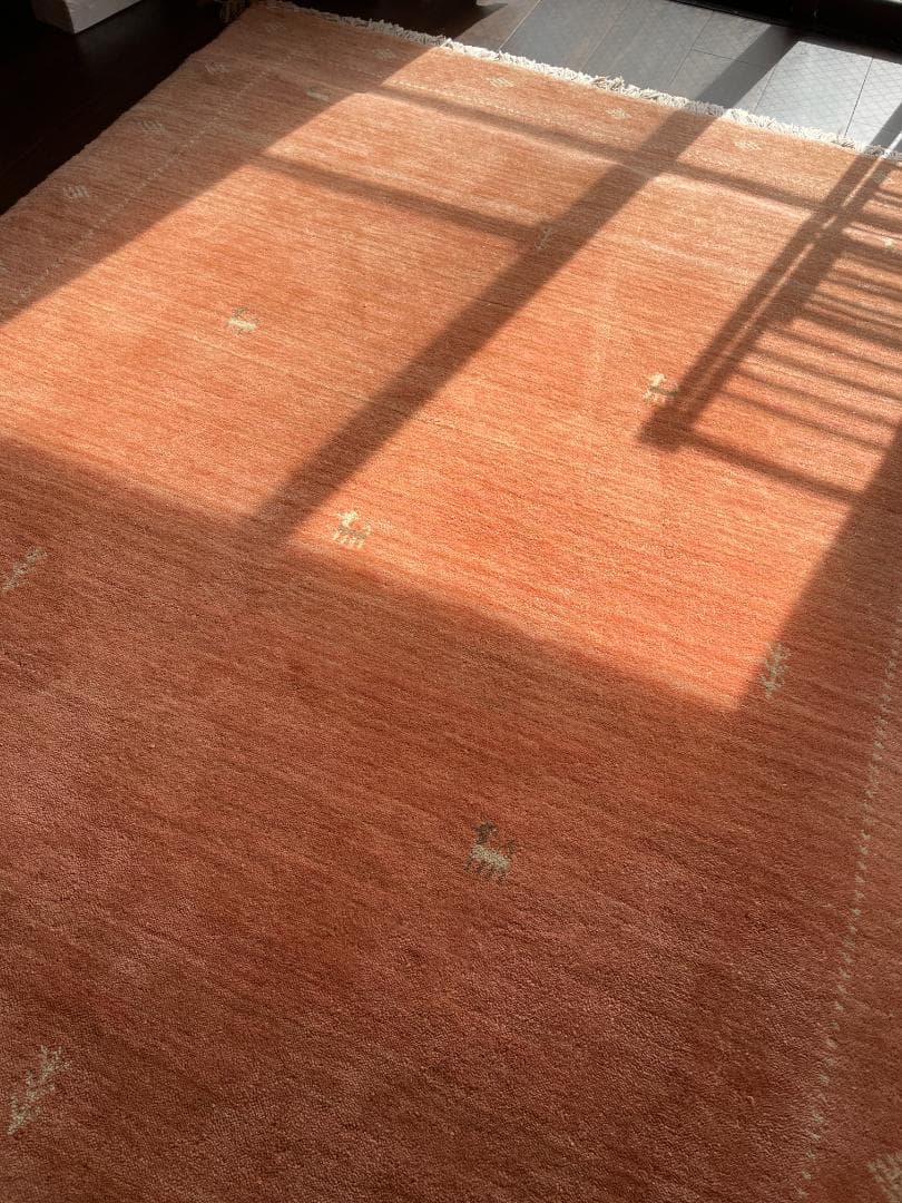 UNICO VENOMA ギャッベ ラグ 100％ウール 140×200cm