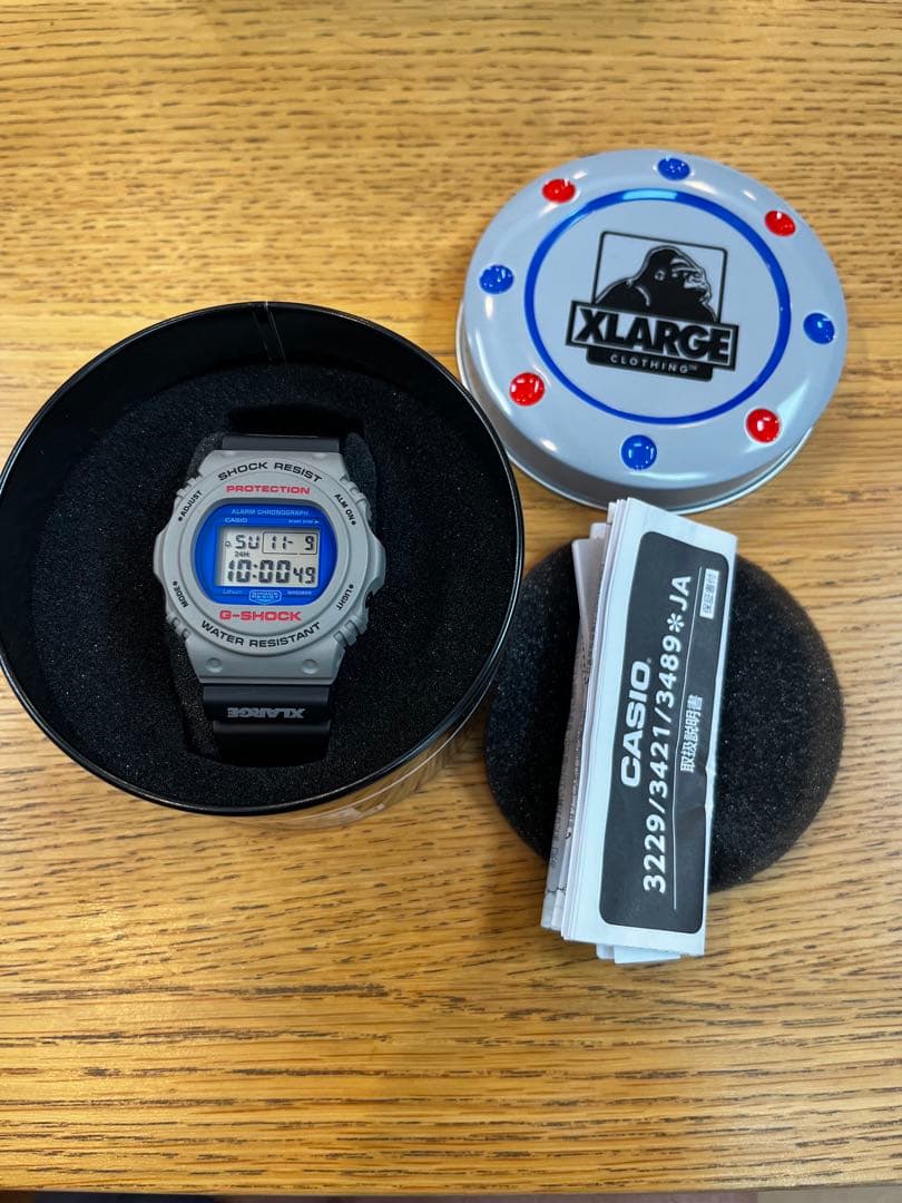【最終値下げ】カシオ　G-SHOCK×XLARGE コラボ　DW-5750