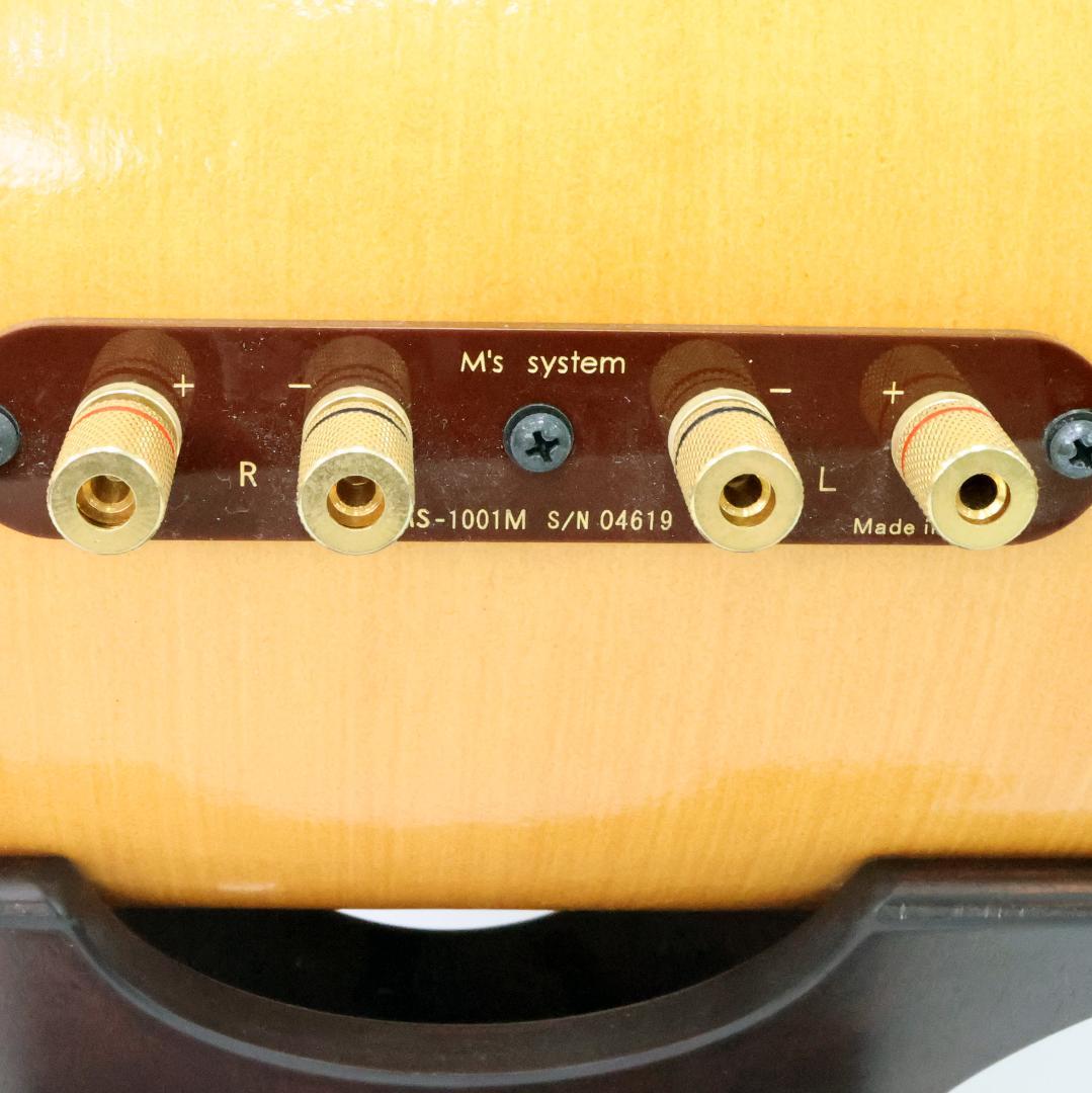 M's system エムズシステム　波動スピーカー　MS-1001