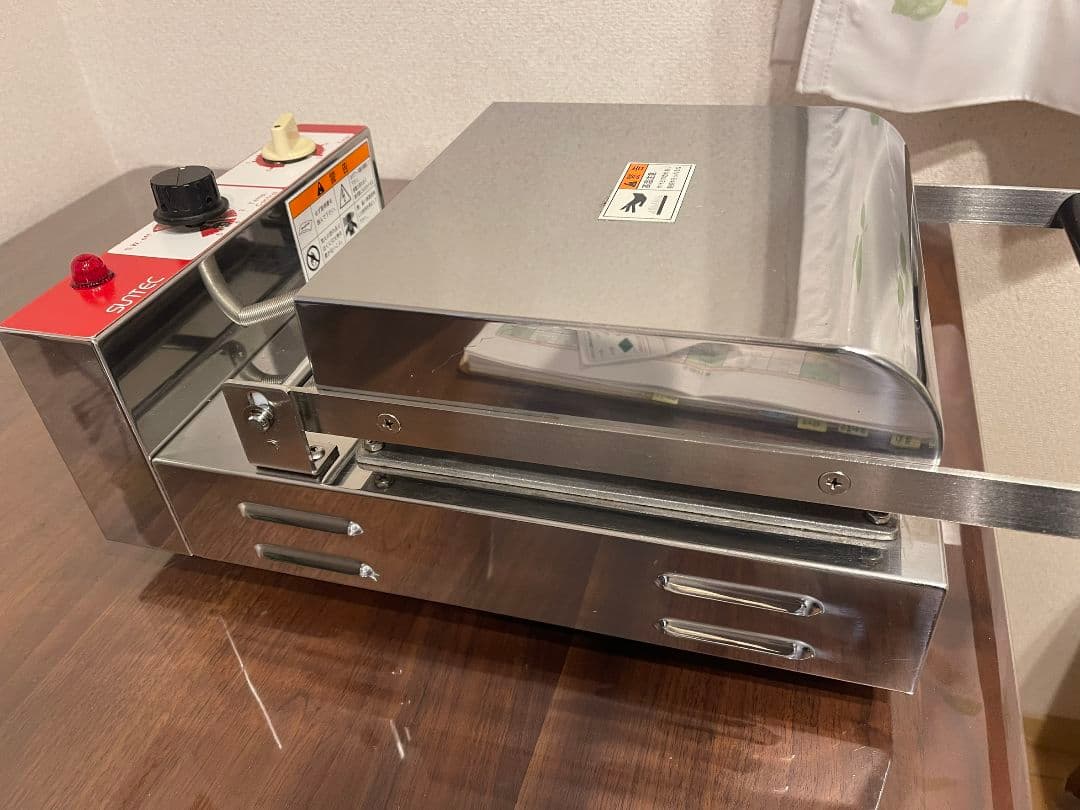 suntec ワッフルメーカー ステンレス