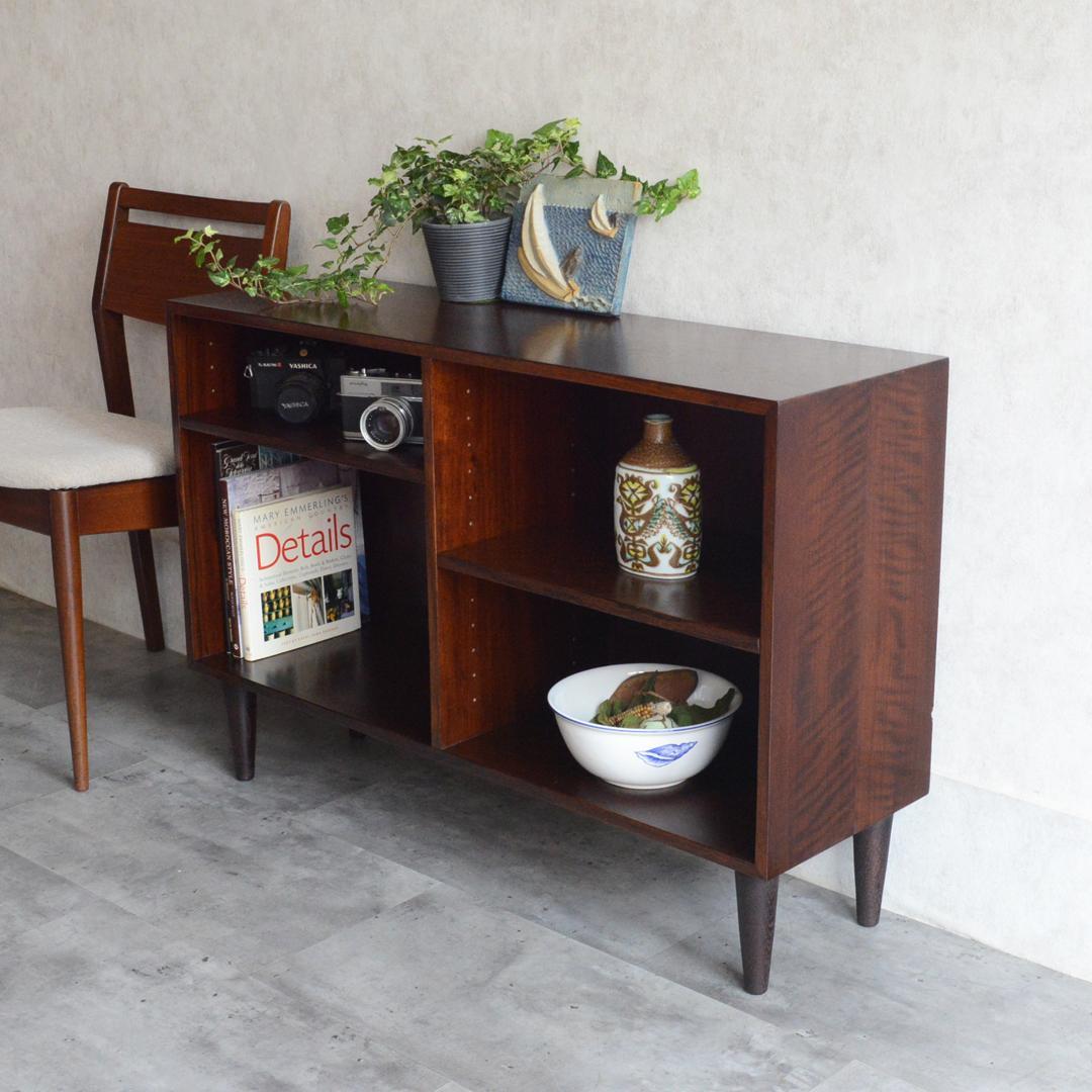 デンマーク 北欧ヴィンテージ ローズウッド シェルフ 北欧家具 飾り棚 本棚