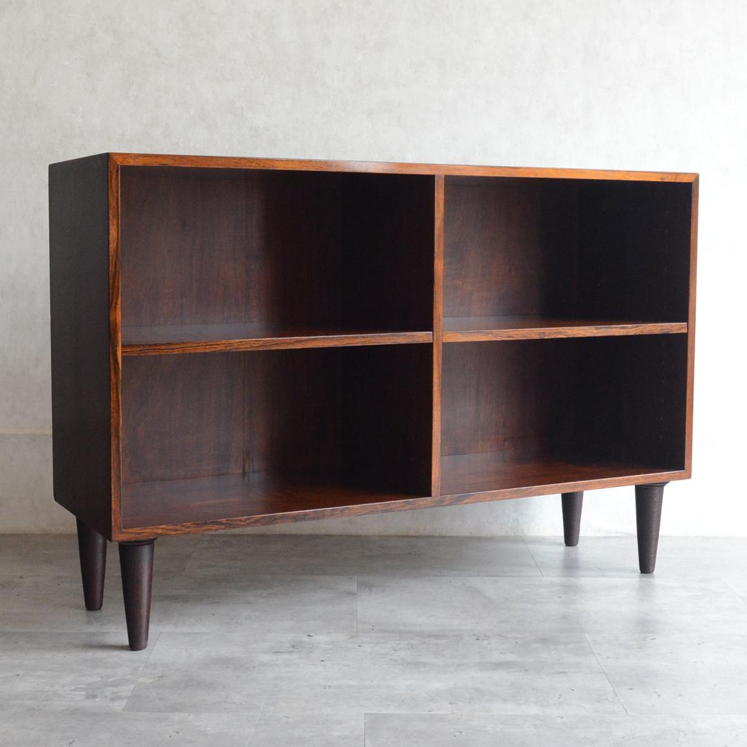 デンマーク 北欧ヴィンテージ ローズウッド シェルフ 北欧家具 飾り棚 本棚