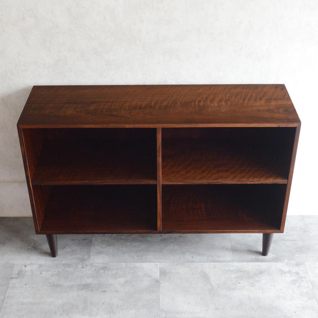 デンマーク 北欧ヴィンテージ ローズウッド シェルフ 北欧家具 飾り棚 本棚