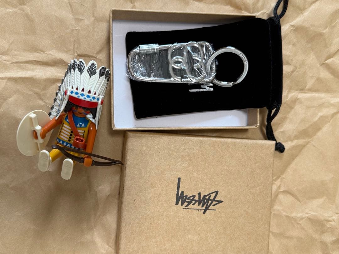 小物 Stussy SS Link Twist Carabiner