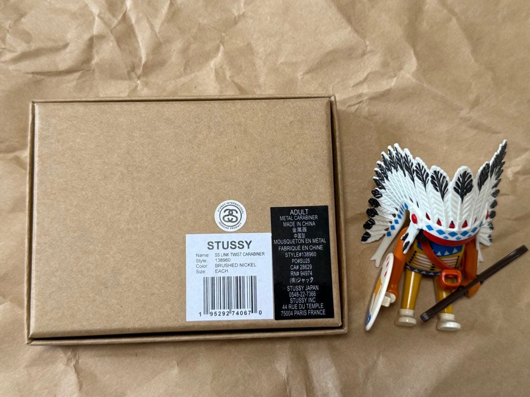 小物 Stussy SS Link Twist Carabiner
