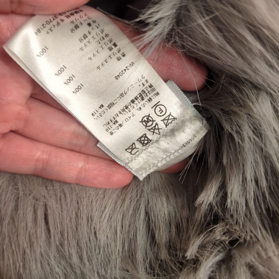 KIJIMA TAKAYUKI フーディキャップ　ファー付き帽子