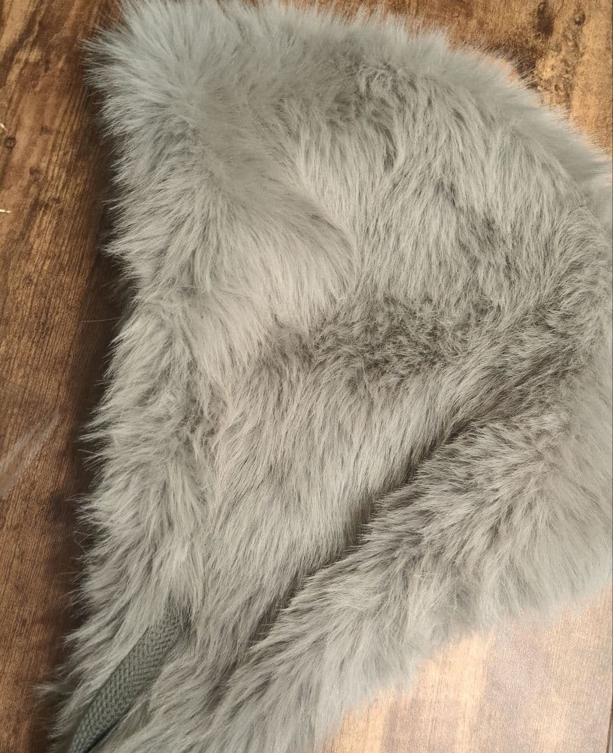 KIJIMA TAKAYUKI フーディキャップ　ファー付き帽子